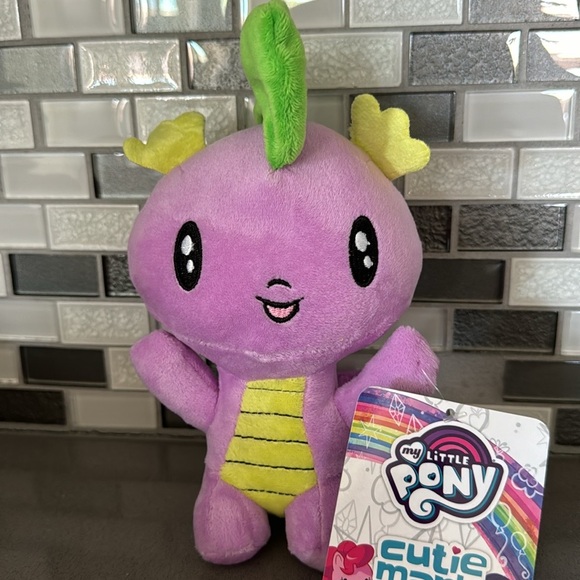 My Little Pony: Cutie Mark Crew SPIKE Plush / Hasbro / Kawaii / 7โ/ BRAND NEW - Picture 1 of 13